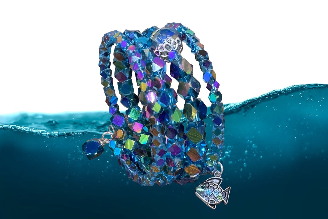 Under The Sea Wire Wrap Bracelet