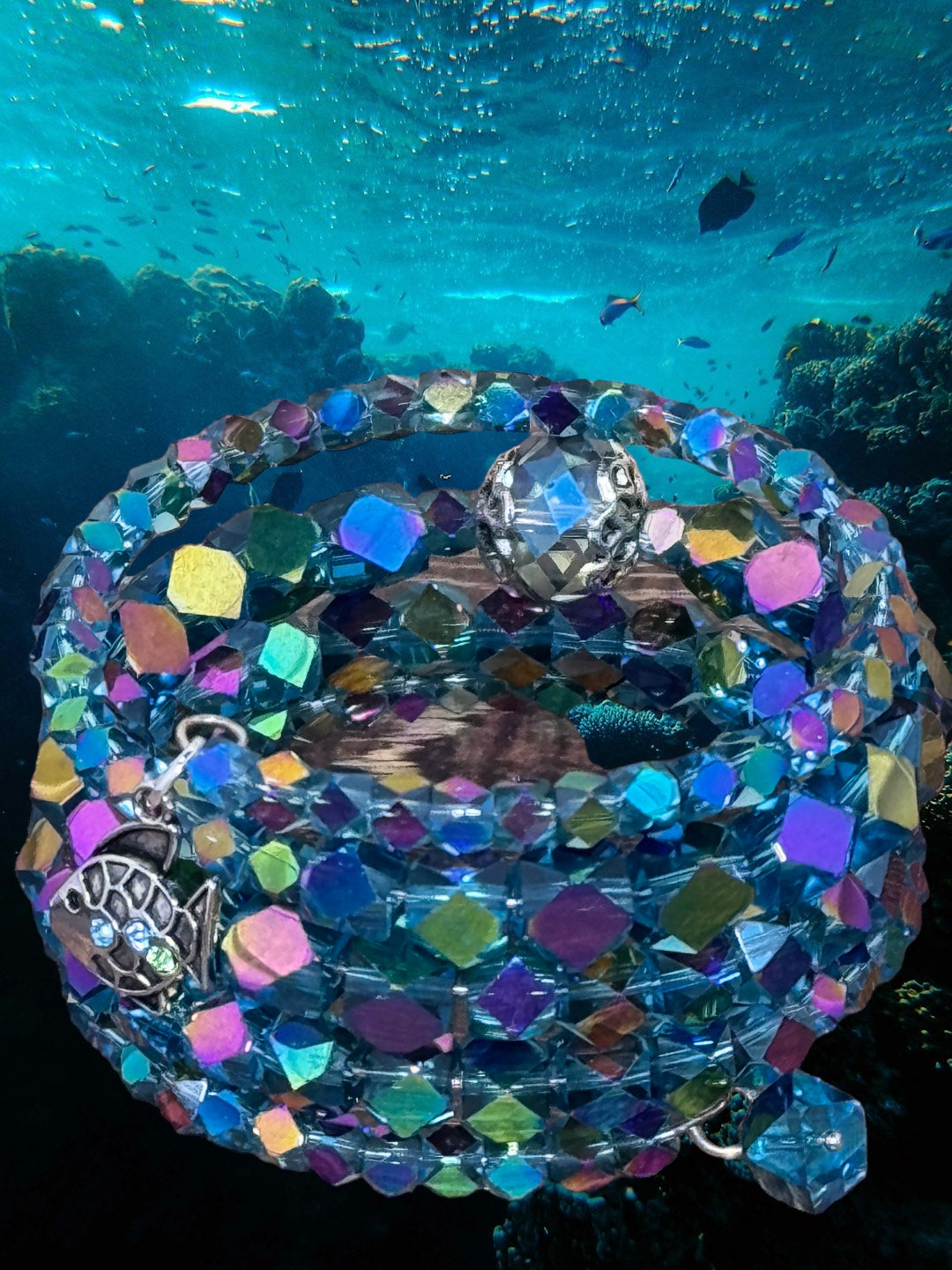 Under The Sea Wire Wrap Bracelet