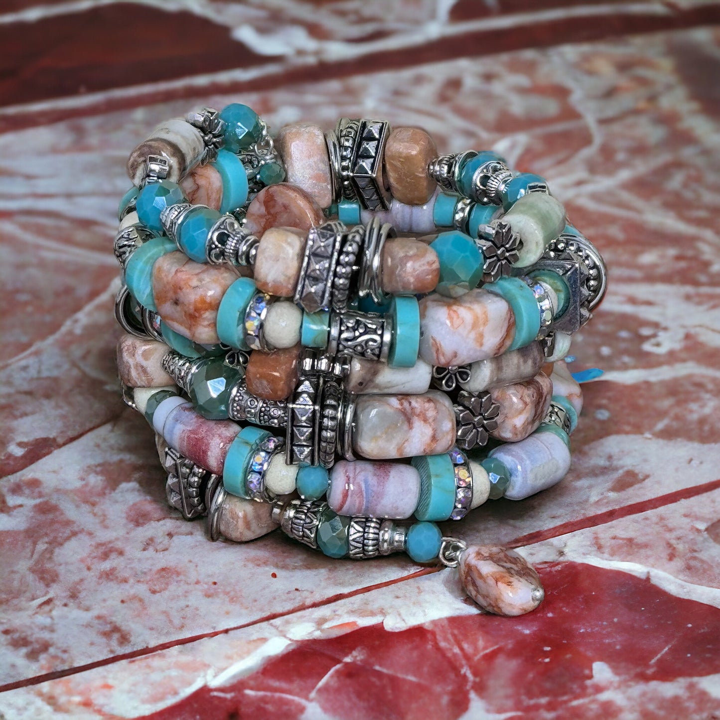 May I Have This Dance Wire Wrap Bracelet