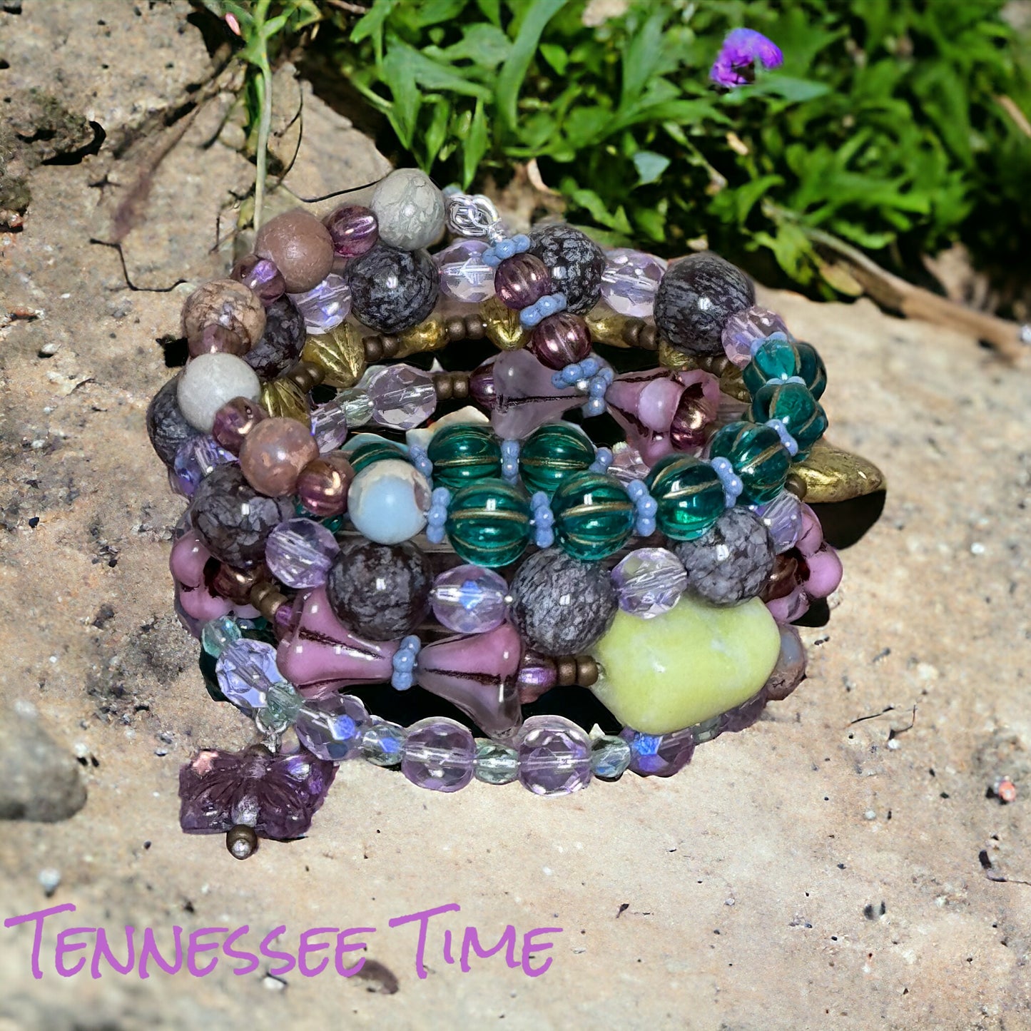 Tennessee Time Wire Wrap Bracelet