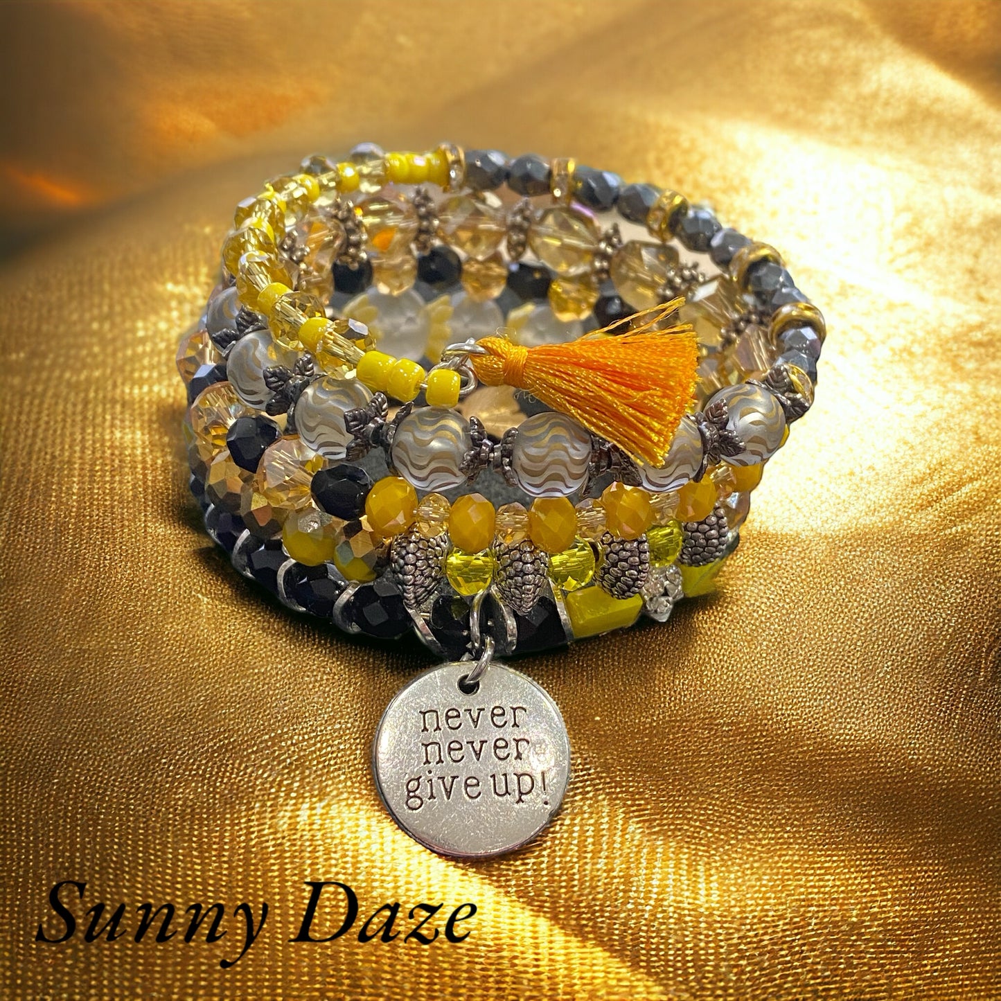 Sunny Daze Wire Wrap Bracelet