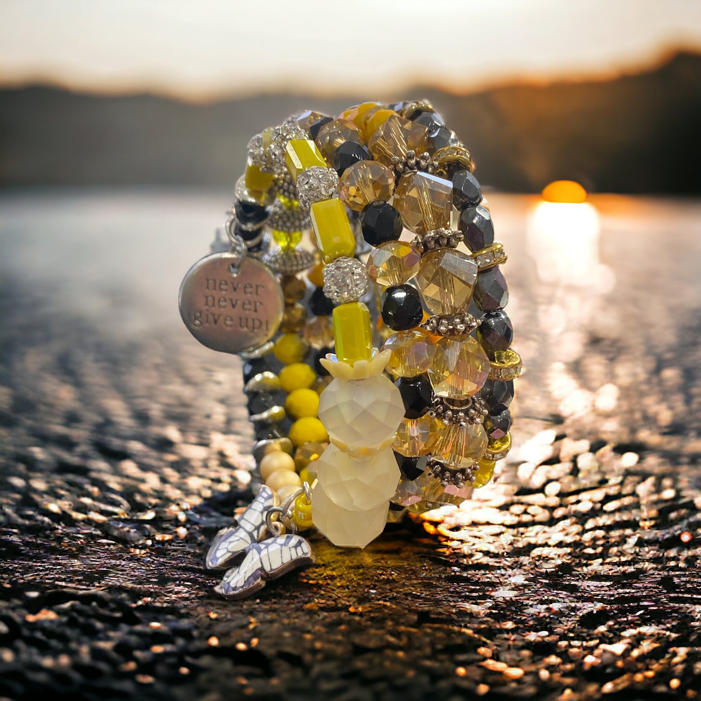 Sunny Daze Wire Wrap Bracelet