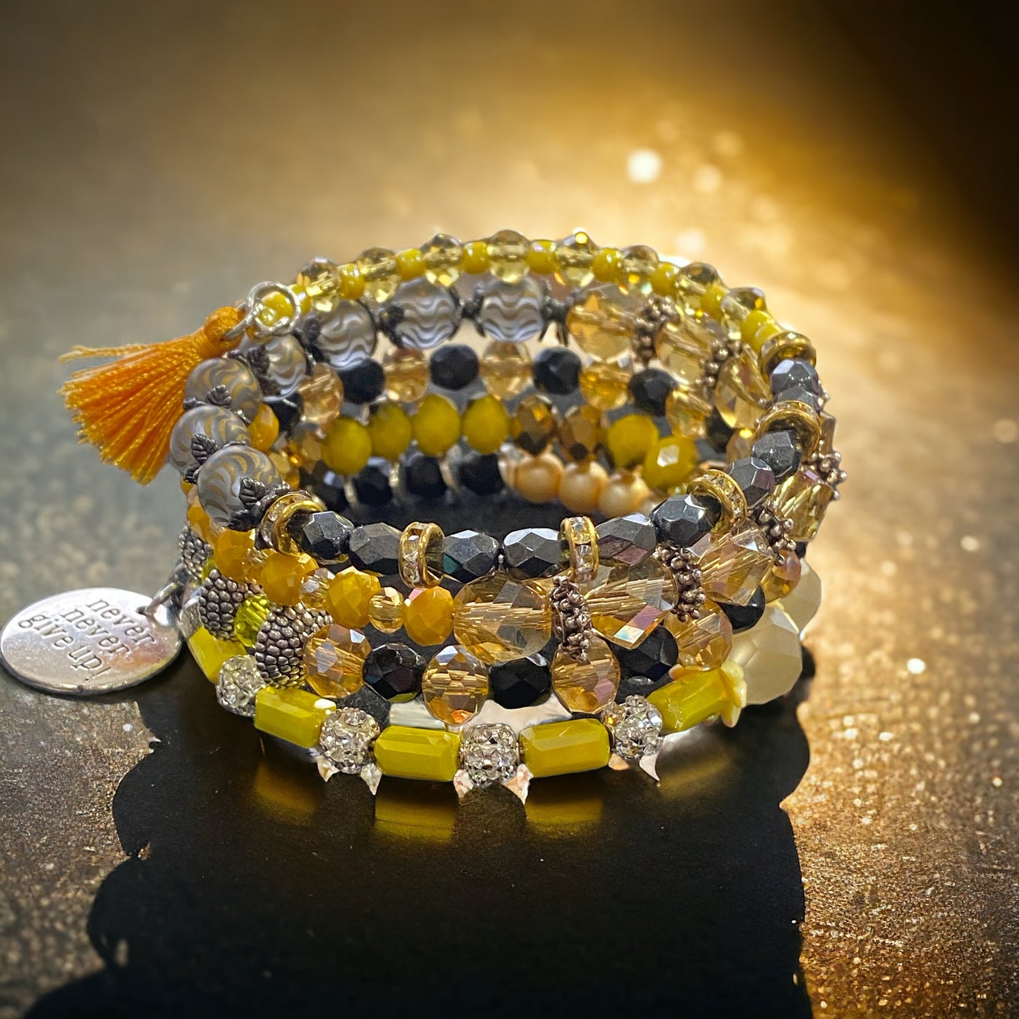 Sunny Daze Wire Wrap Bracelet