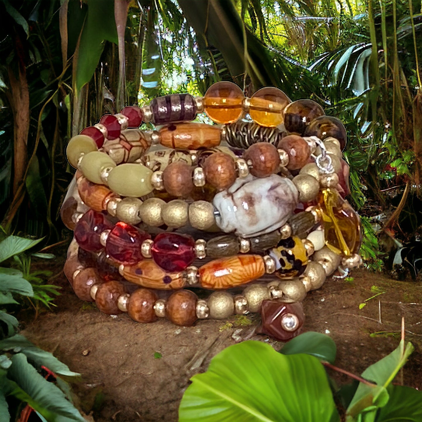 Safari Life Wire Wrap Bracelet
