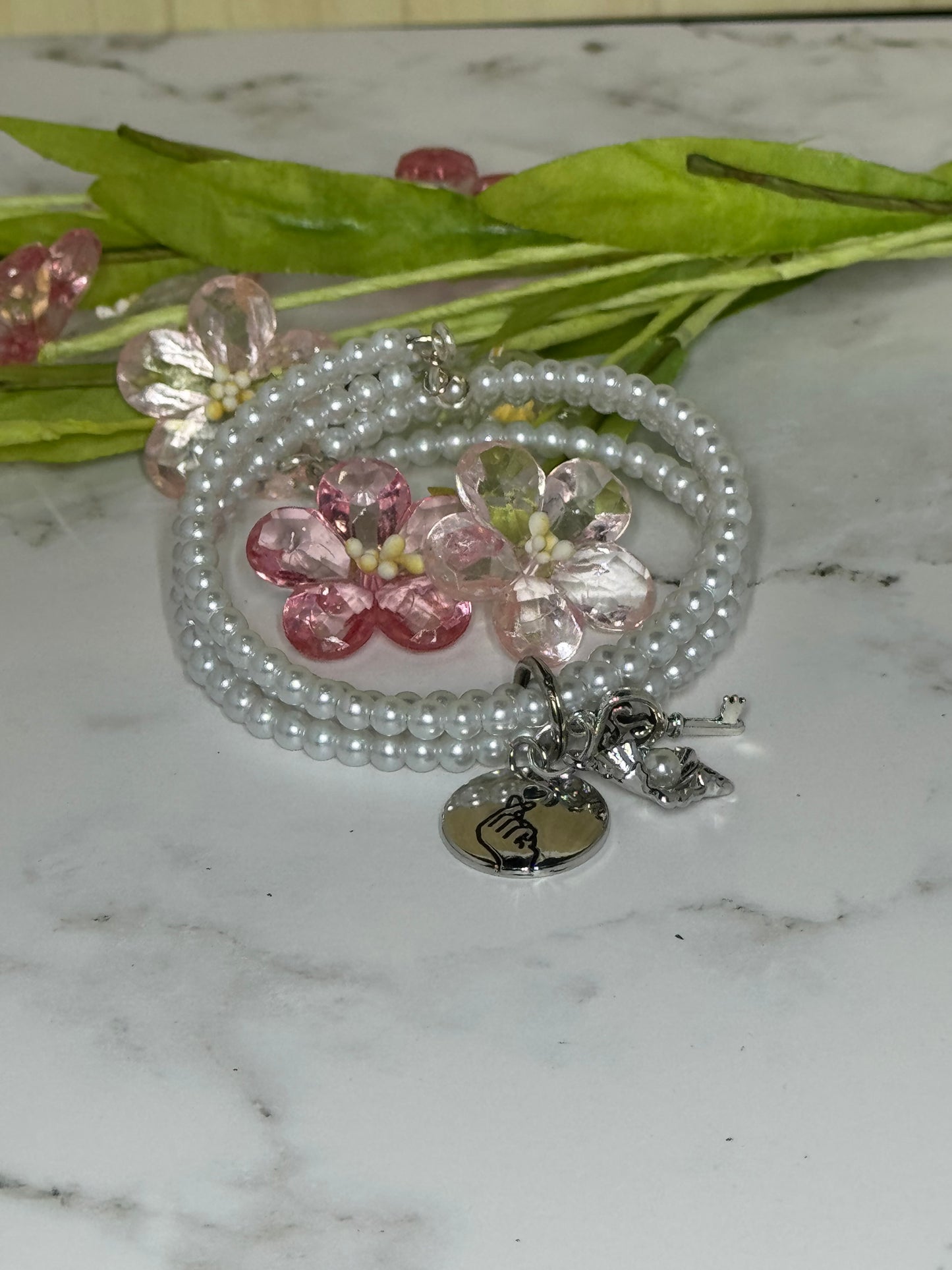 Pearl Girl Cuff Bracelet