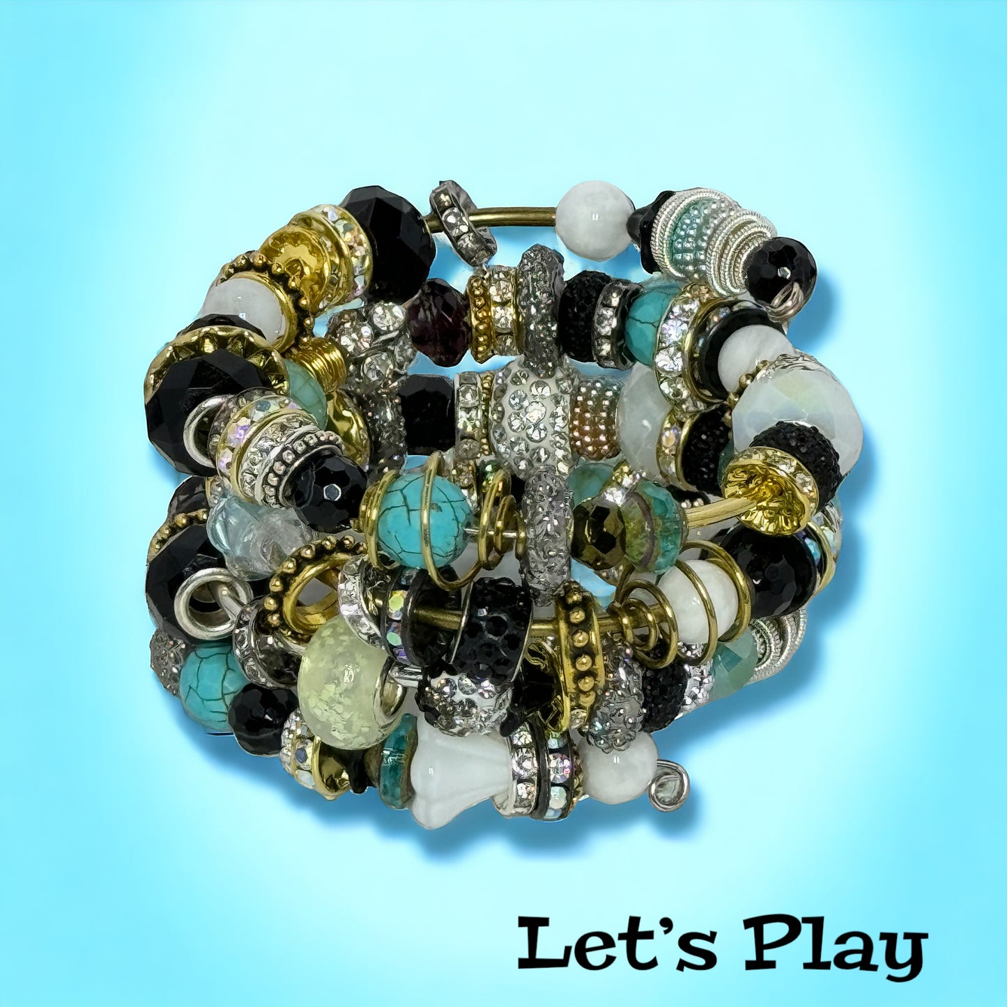 Let's Play Wire Wrap Bracelet