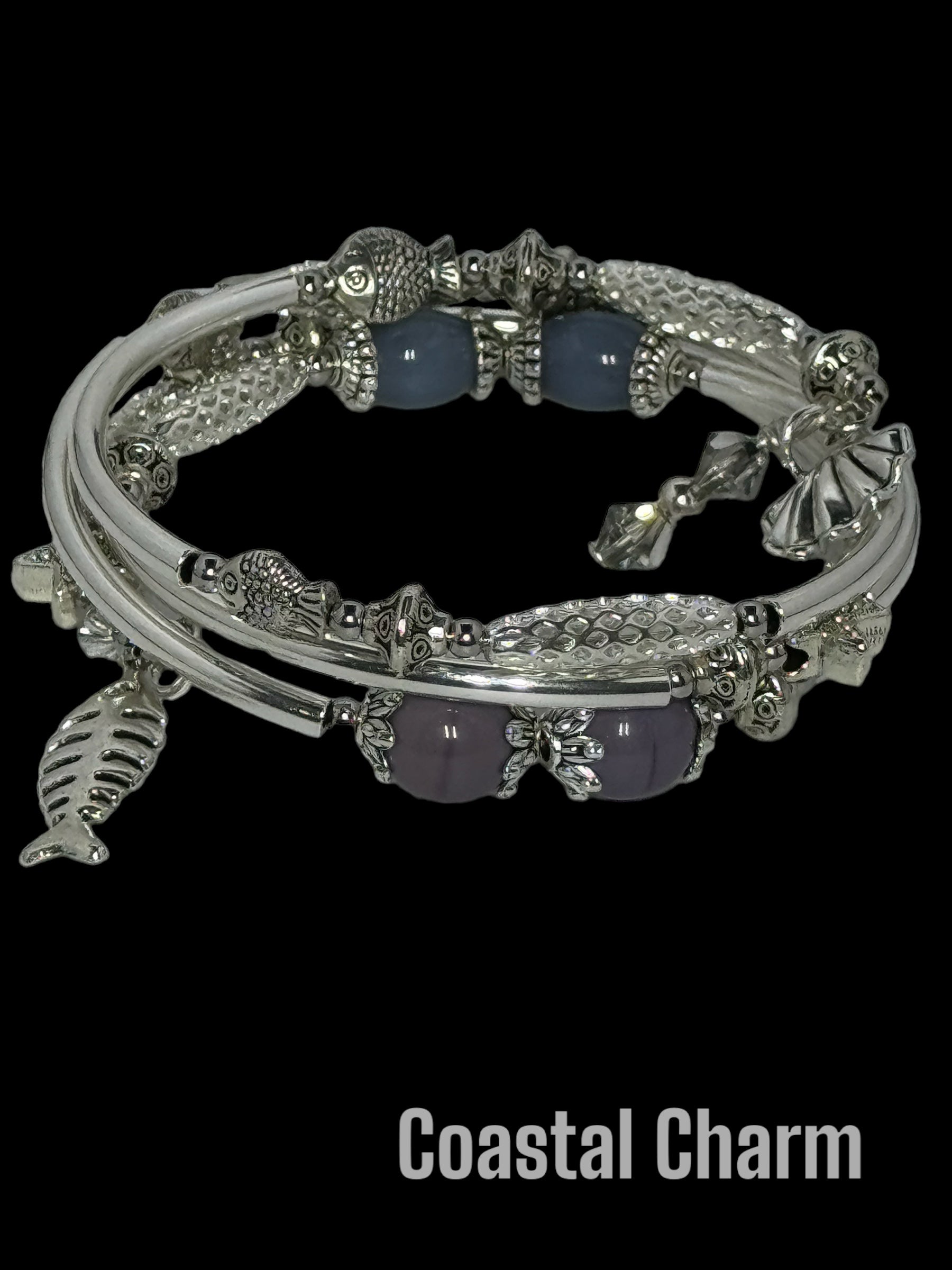Coastal Charm Wire Wrap Bracelet – OuGem