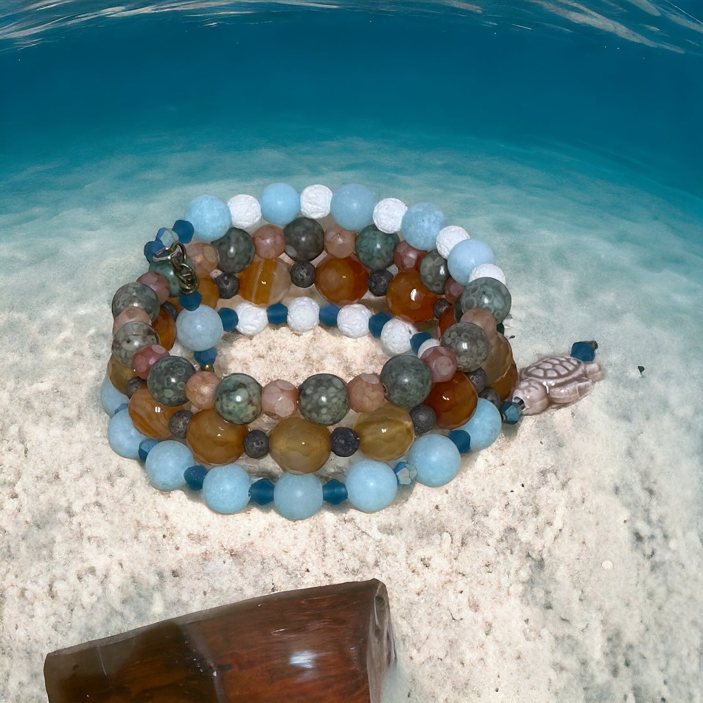 Sunken Treasure Wire Wrap Bracelet