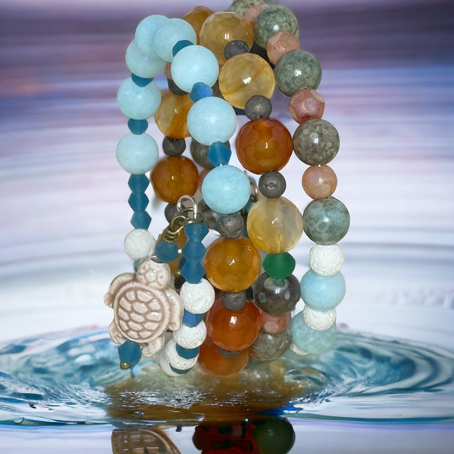 Sunken Treasure Wire Wrap Bracelet