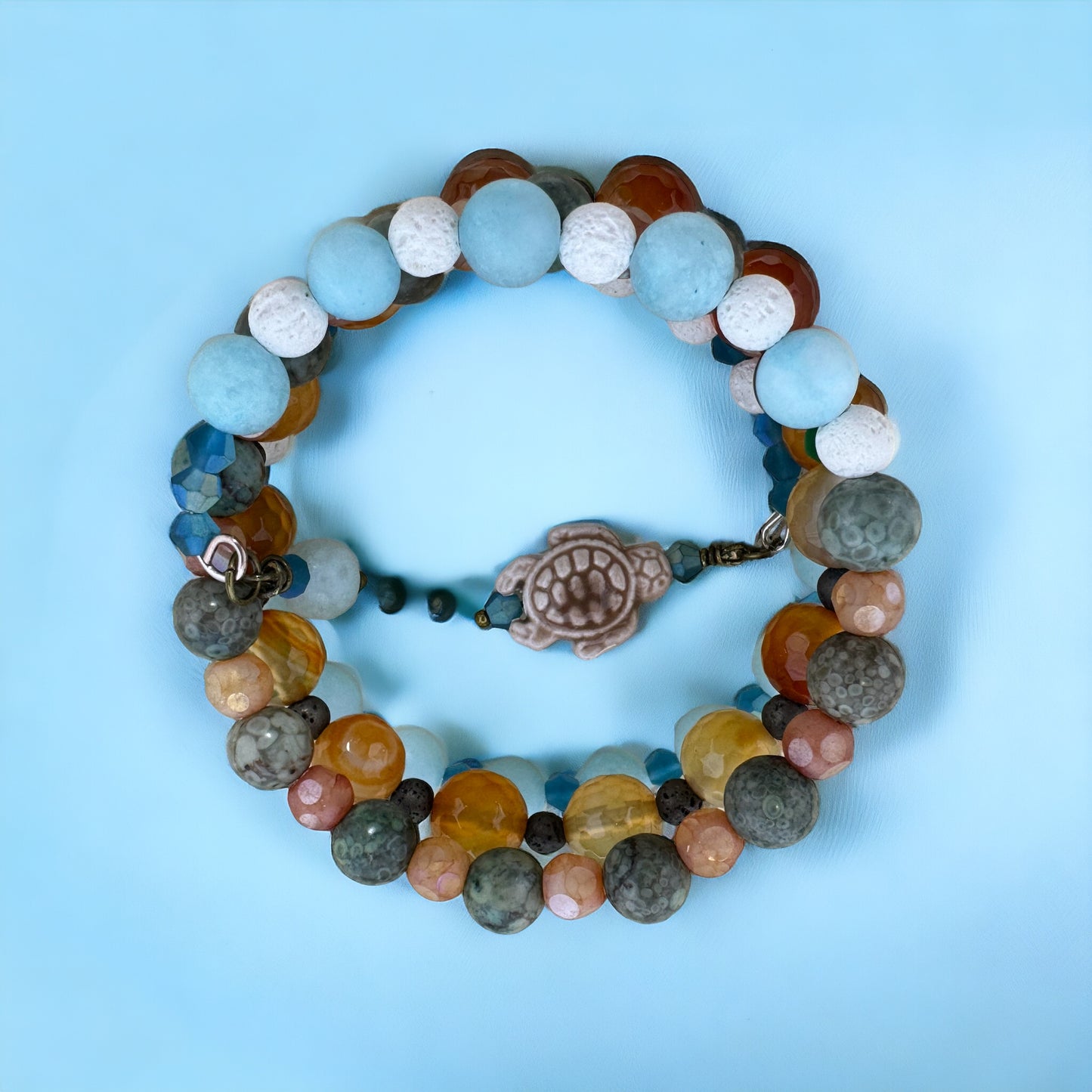 Sunken Treasure Wire Wrap Bracelet