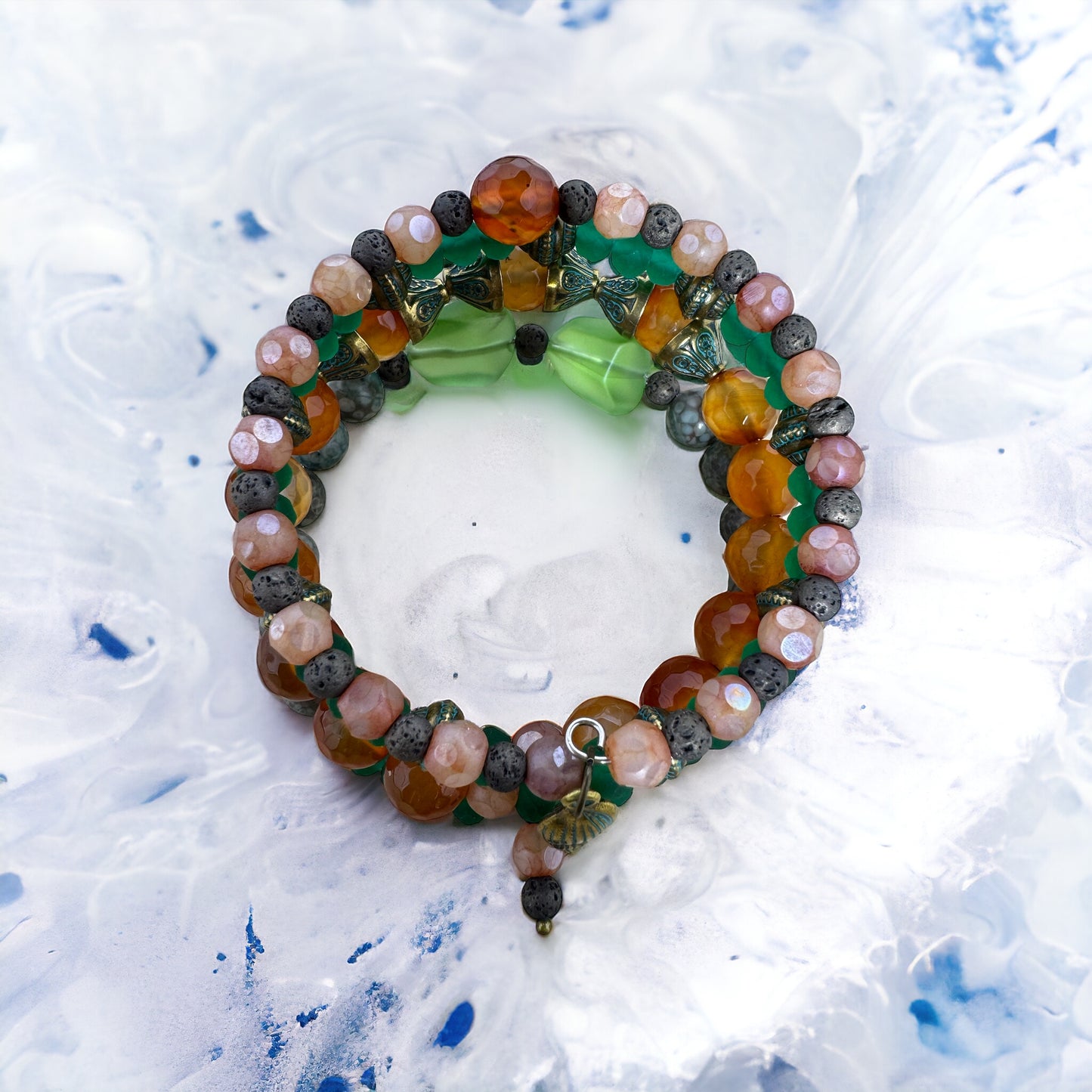 Sunken Treasure Wire Wrap Bracelet 2