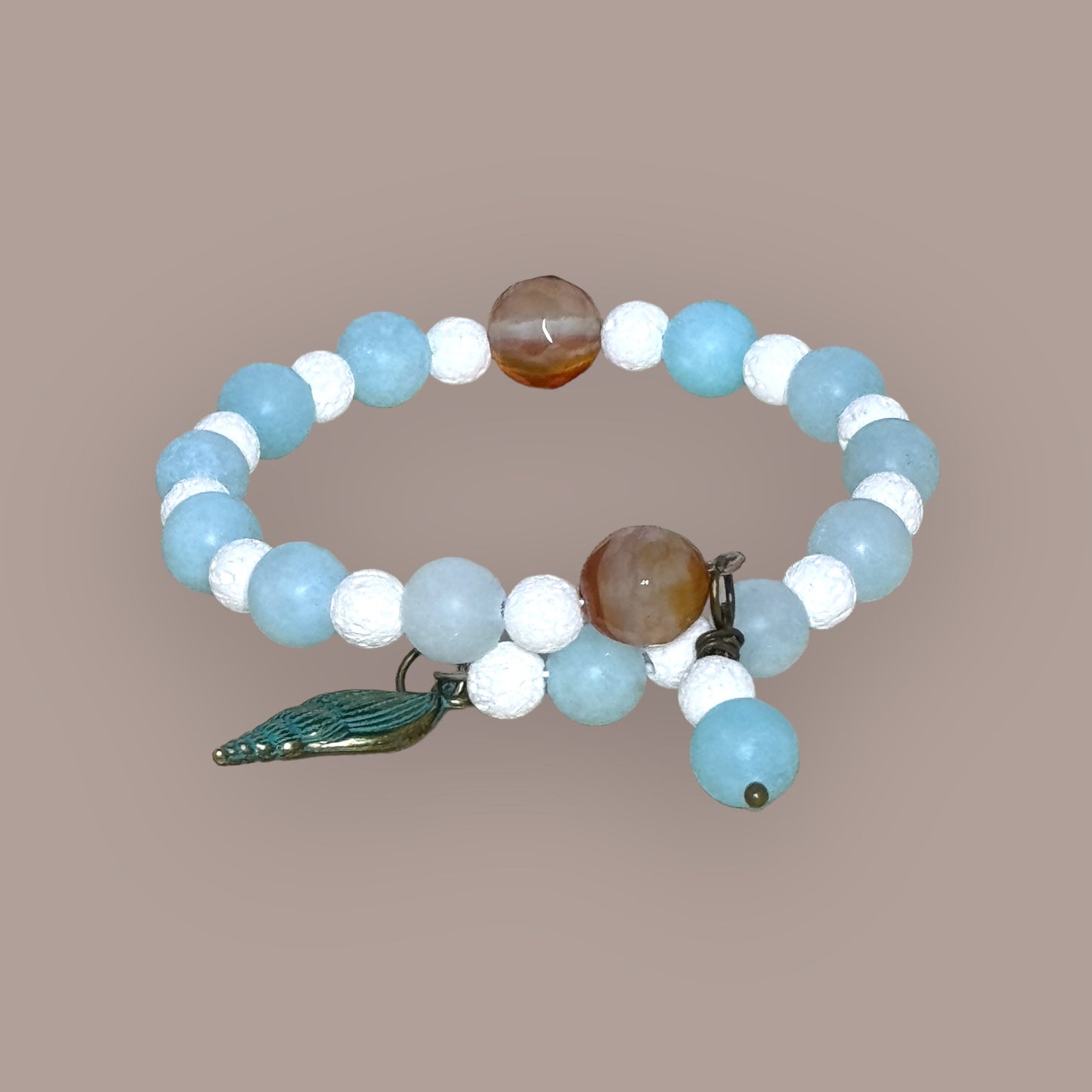 Sunken Treasure 3 Wire Wrap Bracelet
