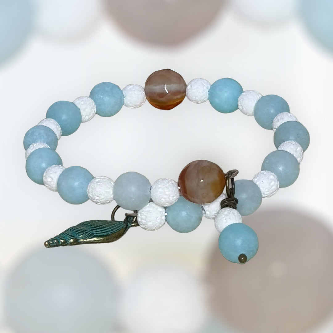 Sunken Treasure 3 Wire Wrap Bracelet
