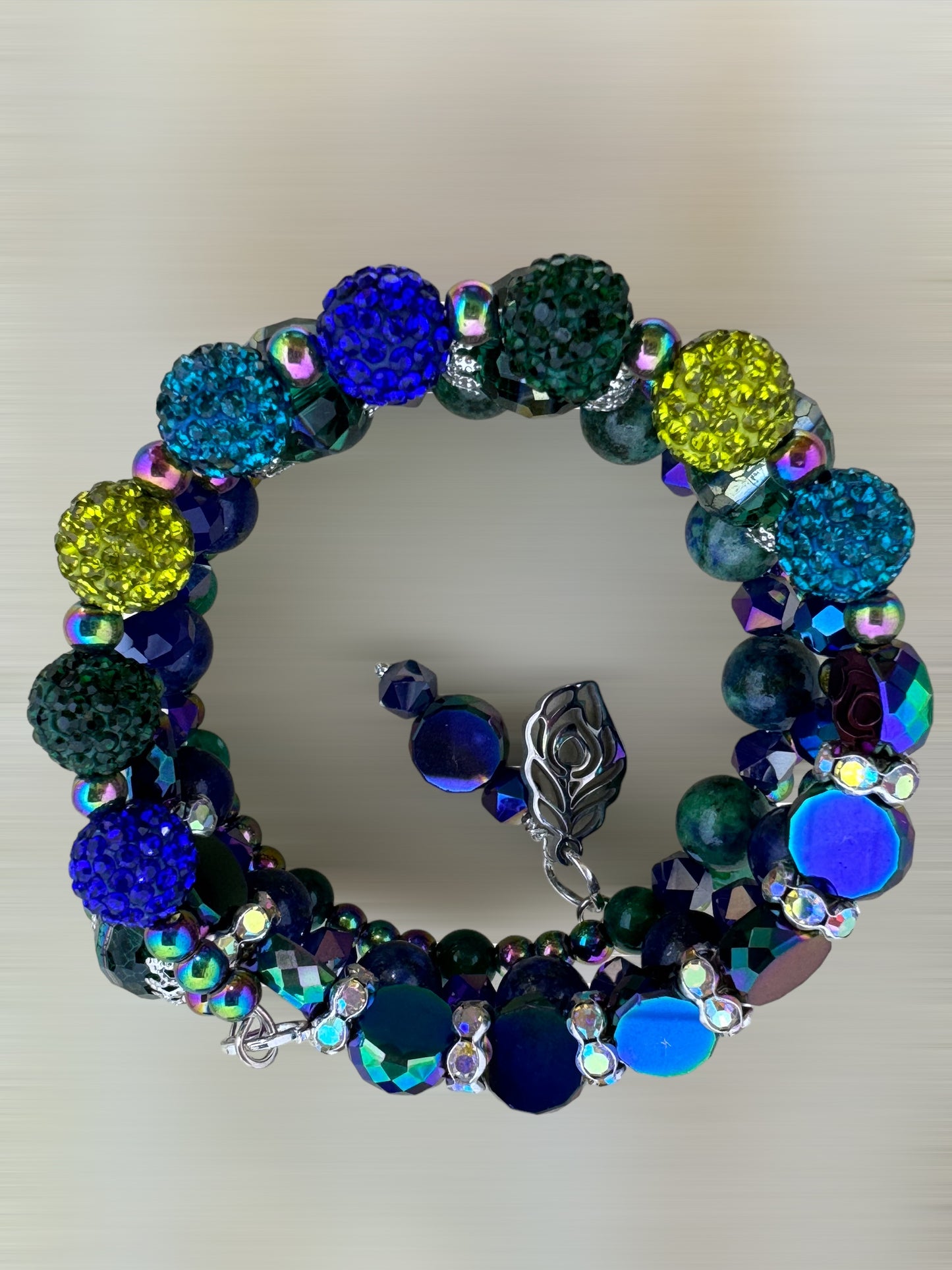 Plumage Wire Wrap Bracelet
