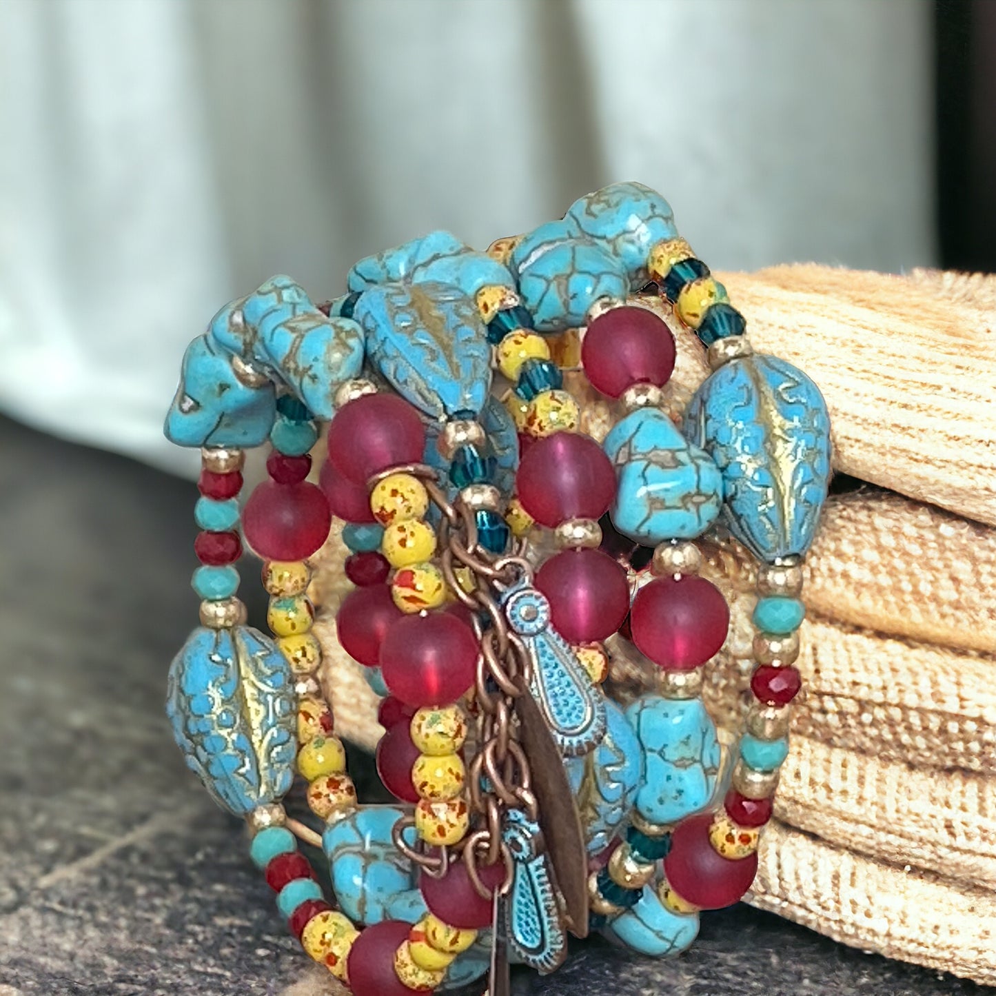 Gypsy Love Wire Wrap Bracelet